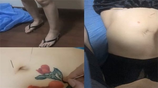 老中医SPA情欲理疗：精油全身按摩 针灸催情，深入扣逼高潮喷水