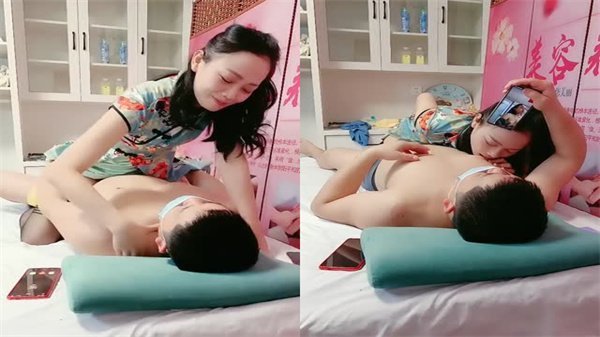 按摩店里挑逗淫荡女技师