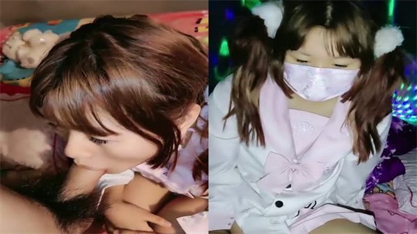 18岁双马尾萝莉真空上阵 蜜桃臀骑乘位疯狂输出